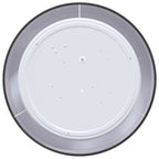 Ceiling Lamp with Spotlights Black 30 x 30 x 13.5 cm Fabric