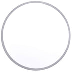 Ceiling Lamp with Spotlights Grey 30 x 30 x 13.5 cm Fabric