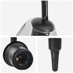 Ceiling Spotlight Black 33 x 13 x 26 cm Glass and Metal