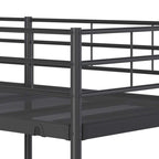 Bunk Bed without Mattress Black 90x200 cm Steel