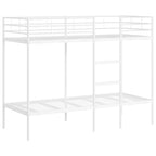 Bunk Bed without Mattress White 80x200 cm Steel