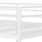 Bunk Bed without Mattress White 80x200 cm Steel