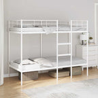 Bunk Bed without Mattress White 80x200 cm Steel