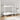 Bunk Bed without Mattress White 107x203 cm Steel