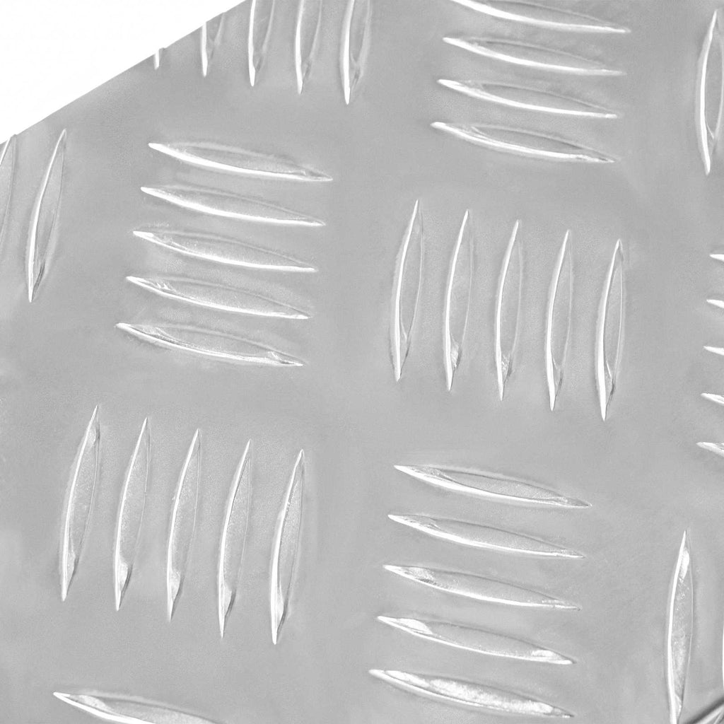 Stair Tread Rectangular 5 pcs Silver 60 x 18 cm Aluminium