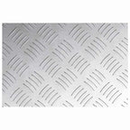 Stair Tread Rectangular 2 pcs Silver 30 x 20 cm Aluminium