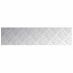 Stair Tread Rectangular 4 pcs Silver 80 x 20 cm Aluminium