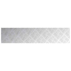 Stair Tread Rectangular 2 pcs Silver 90 x 20 cm Aluminium