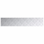Stair Tread Rectangular 4 pcs Silver 100 x 20 cm Aluminium