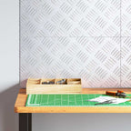 Stair Tread Rectangular 4 pcs Silver 50 x 25 cm Aluminium