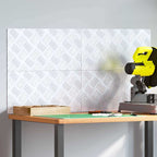 Stair Tread Rectangular 4 pcs Silver 50 x 25 cm Aluminium