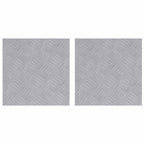 Stair Tread Square 2 pcs Silver 30 x 30 cm Aluminium