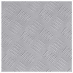 Stair Tread Square 4 pcs Silver 30 x 30 cm Aluminium