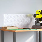 Stair Tread Rectangular 2 pcs Silver 40 x 30 cm Aluminium