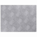 Stair Tread Rectangular 4 pcs Silver 40 x 30 cm Aluminium