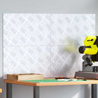 Stair Tread Rectangular 4 pcs Silver 50 x 30 cm Aluminium