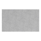 Stair Tread Rectangular 4 pcs Silver 50 x 30 cm Aluminium