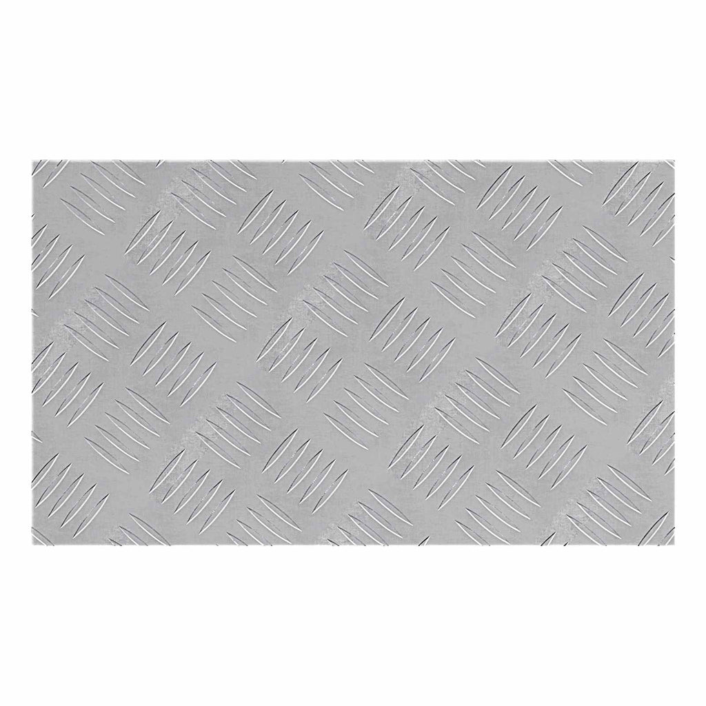 Stair Tread Rectangular 2 pcs Silver 50 x 30 cm Aluminium