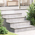 Stair Tread Rectangular 2 pcs Silver 60 x 30 cm Aluminium