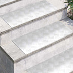 Stair Tread Rectangular 2 pcs Silver 70 x 30 cm Aluminium