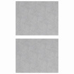 Stair Tread Rectangular 2 pcs Silver 50 x 40 cm Aluminium