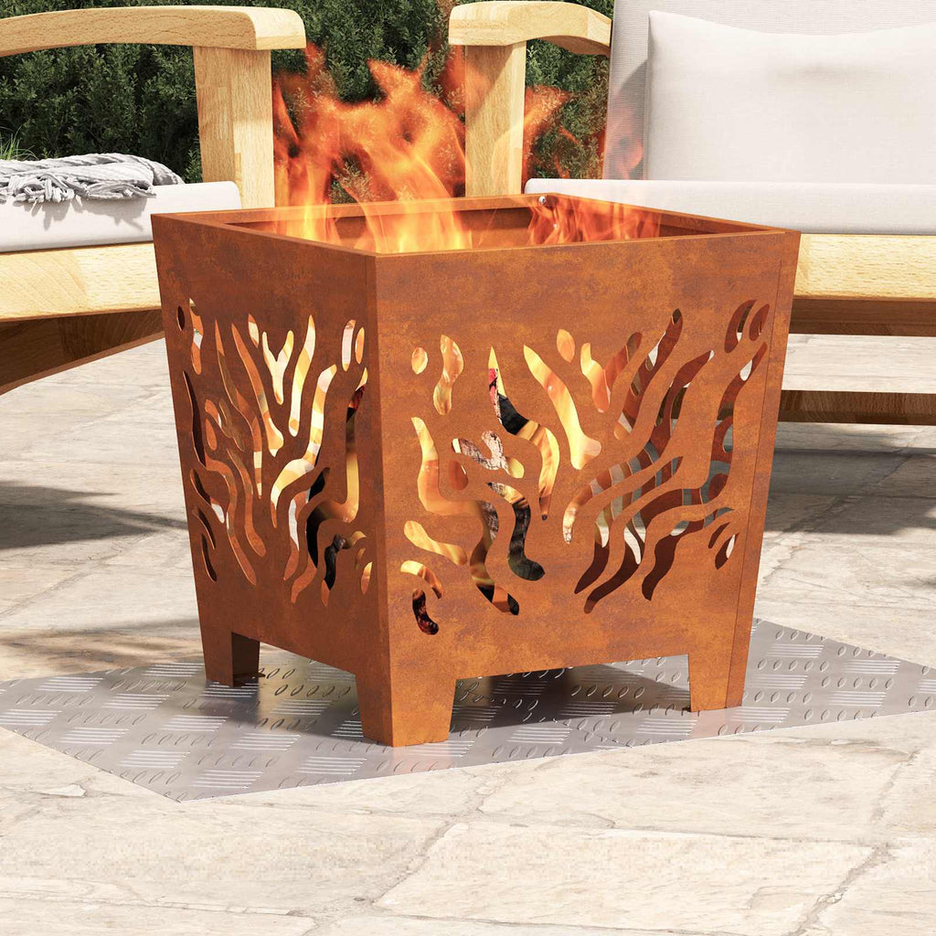 Stair Tread Rectangular 4 pcs Silver 50 x 40 cm Aluminium