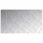 Stair Tread Rectangular 4 pcs Silver 70 x 40 cm Aluminium