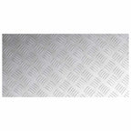 Stair Tread Rectangular 2 pcs Silver 80 x 40 cm Aluminium