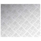 Stair Tread Rectangular 4 pcs Silver 60 x 50 cm Aluminium