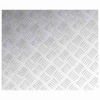 Stair Tread Rectangular 4 pcs Silver 60 x 50 cm Aluminium