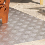 Stair Tread Rectangular 4 pcs Silver 70 x 50 cm Aluminium