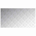 Stair Tread Rectangular 4 pcs Silver 90 x 50 cm Aluminium