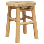 Stool Bamboo Natural 30 x 30 x 36 cm Bamboo