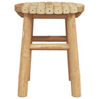 Stool Bamboo Natural 30 x 30 x 36 cm Bamboo