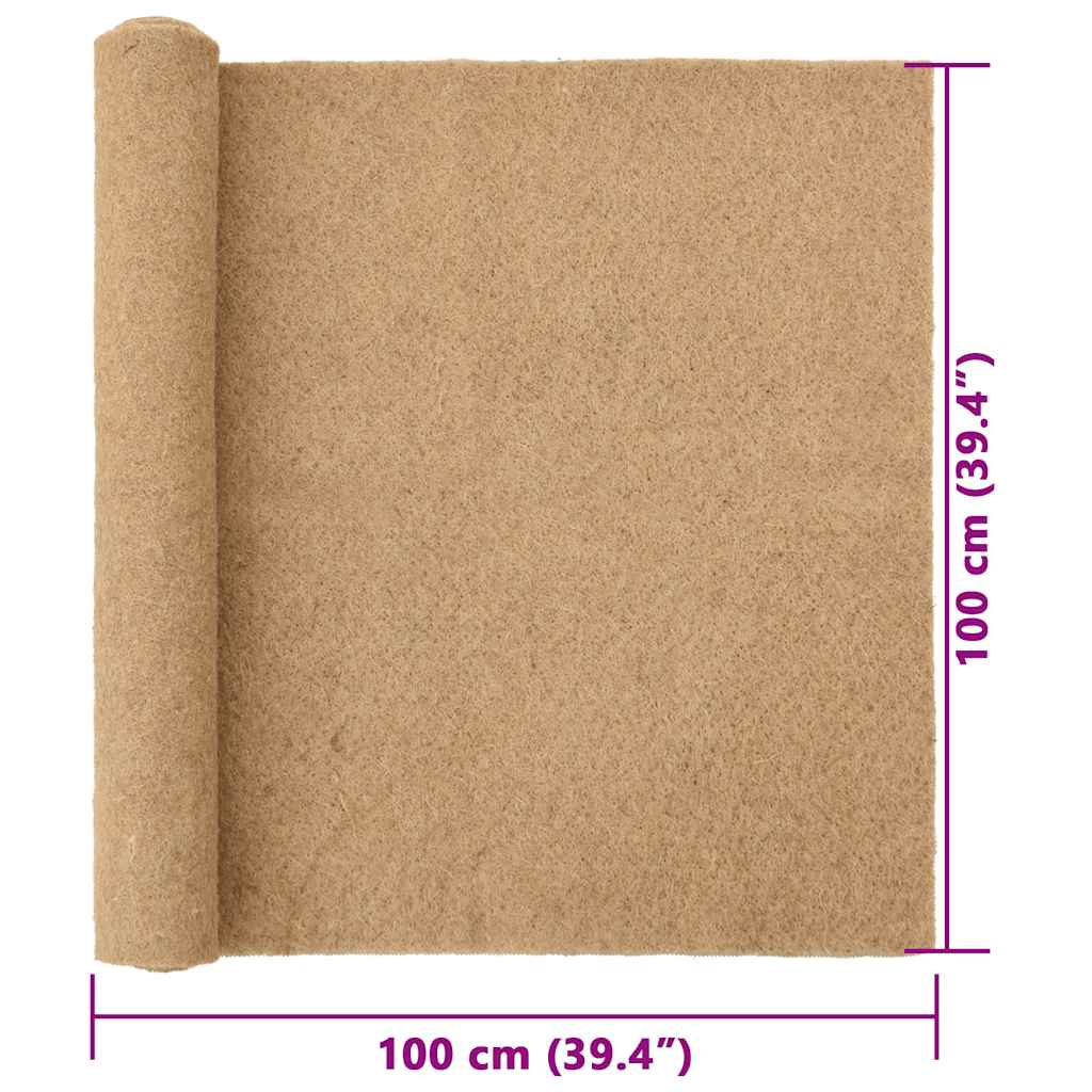 Hemp Mat for Rodents 1x1 m 5 mm