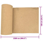 Hemp Mat for Rodents 1x25 m 5 mm