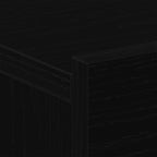Bedside Cabinet Black Oak 40 x 30 x 30 cm Engineered Wood