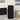 Bathroom Cabinet Black Oak 30 x 30 x 95 cm Engineered wood