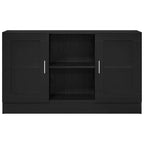 Sideboard Black Oak 120 x 30.5 x 70 cm Engineered Wood