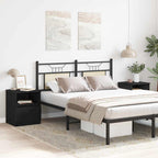 Bedside Cabinet 2 pcs Black Oak 40 x 40 x 50 cm Engineered Wood