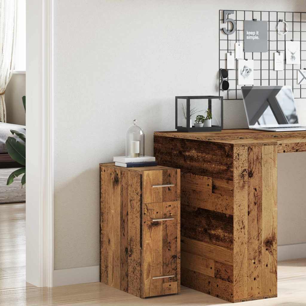 Apothecary Cabinet Old wood 20 x 45.5 x 60 cm Engineered Wood