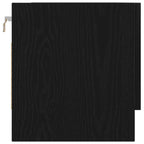 Wardrobe Black Oak 100 x 32.5 x 35 cm Engineered Wood