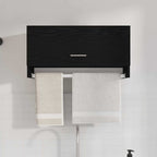 Wardrobe Black Oak 70 x 32.5 x 35 cm Engineered Wood