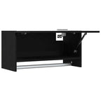 Wardrobe Black Oak 70 x 32.5 x 35 cm Engineered Wood