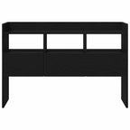 Sideboard Black Oak 105 x 30 x 70 cm Engineered Wood