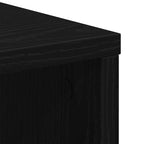 Storage Cabinet Black Oak 60 x 53 x 72.5 cm Engineered Wood