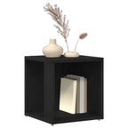 Corner Shelves Black Oak 33 x 33 x 34.5 cm Engineered Wood