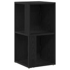 Corner Shelves Black Oak 33 x 33 x 67 cm Engineered Wood