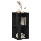 Corner Shelves Black Oak 33 x 33 x 67 cm Engineered Wood