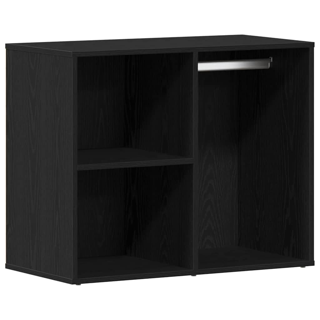 Cosmetic Cabinet Black Oak 80 x 40 x 65 cm Engineered Wood
